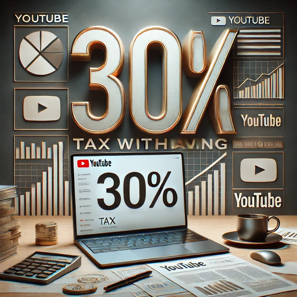 Cómo evitar la retención del 30% sobre las ganancias de YouTube