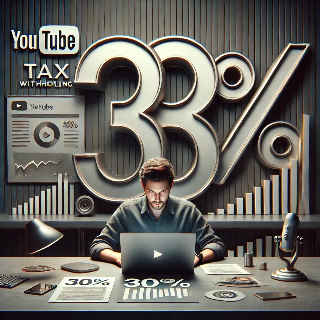 Cómo evitar la retención del 30% sobre las ganancias de YouTube
