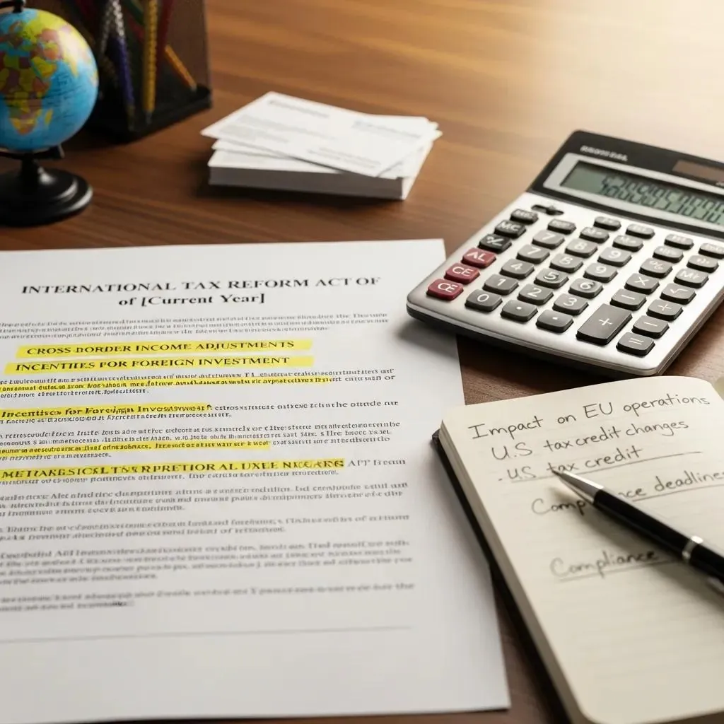 Documento fiscal y calculadora para la planificación fiscal internacional